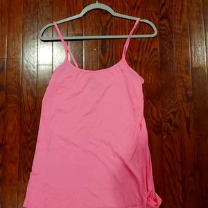 Johnny Wass pink tank top, NWT, Size S